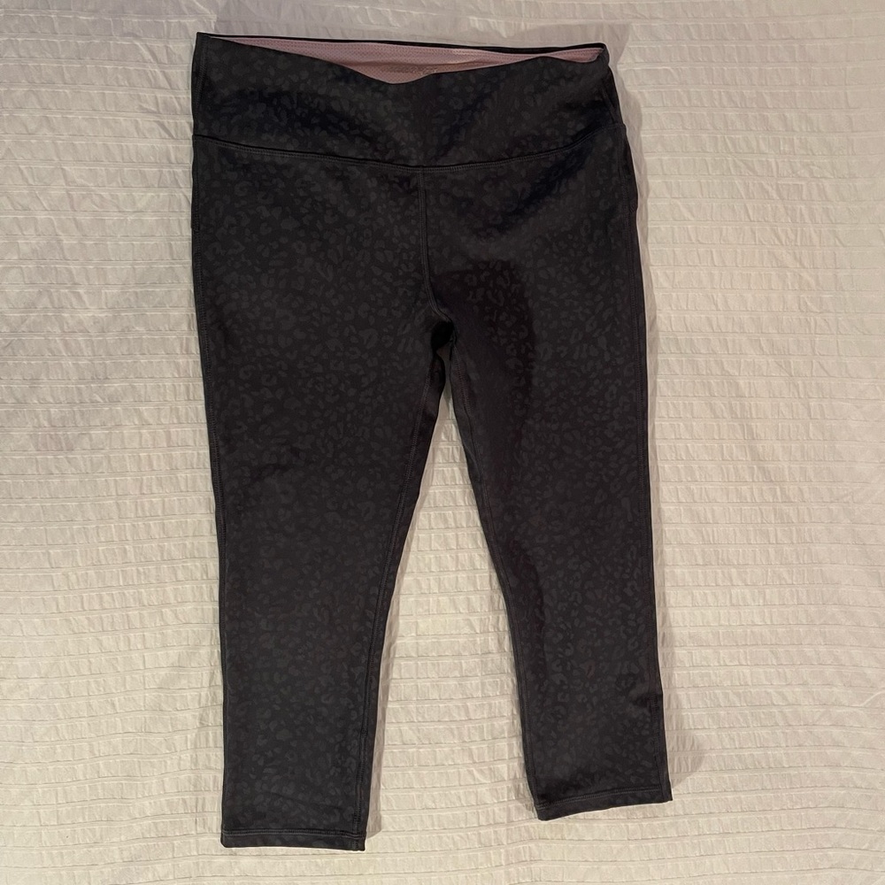 Gray Leopard Leggings